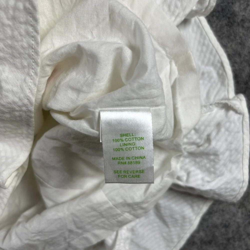 Lilly Pulitzer Strapless‎ Dress Women's 10 Franco Regatta Embroidery Nautical - Picture 6 of 8